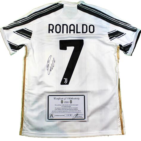 ronaldo signed jersey price